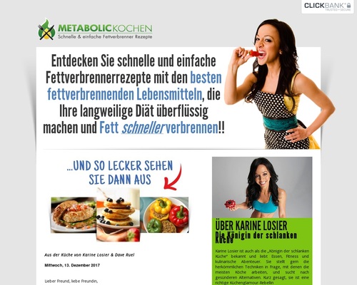 Metabolic Kochen – German Metabolic Cooking