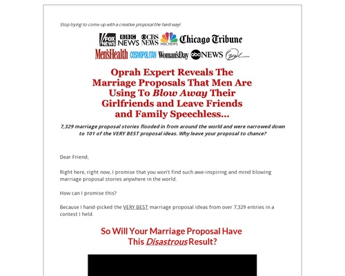 Popping The Query – 101 Award-Profitable Marriage Proposal Concepts