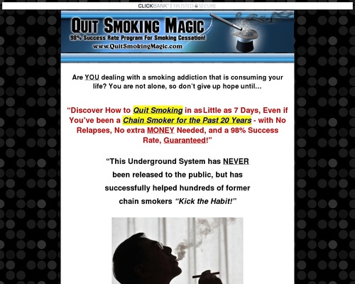 Give up Smoking Magic – NEW!!